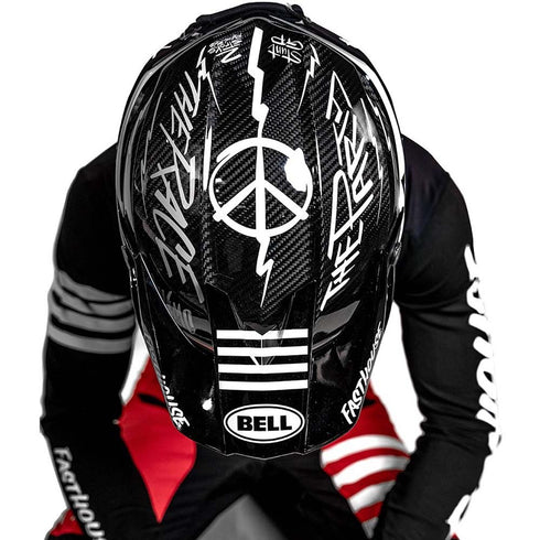 Bell Moto-10 Spherical Fasthouse DID Helmet - Black