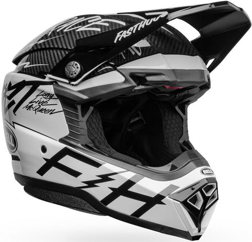 Bell Moto-10 Spherical Fasthouse DID Helmet - Black