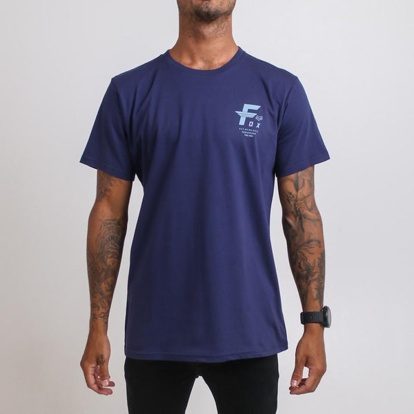 Fox Big F Ss Tee French Navy