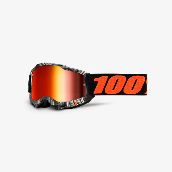 100% Accuri 2 Goggle Junior Geospace - Red Mirror Lens