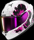 Shark D-Skwal 3 Mayfer Helmet - White/Purple/Grey WVA