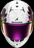 Shark D-Skwal 3 Mayfer Helmet - White/Purple/Grey WVA