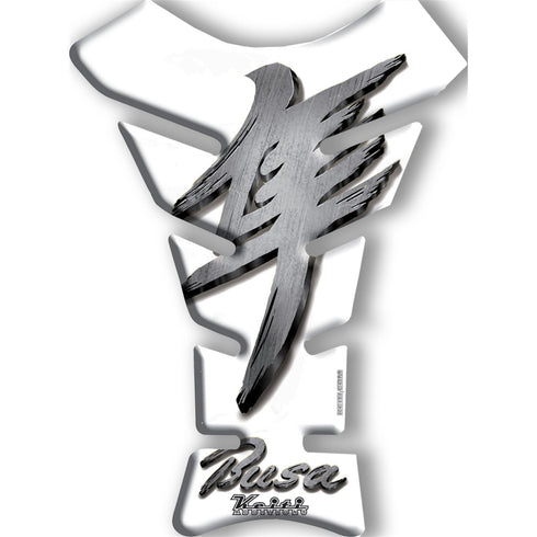 Keiti Hayabusa Clear with Silver Emblem Tank Pad