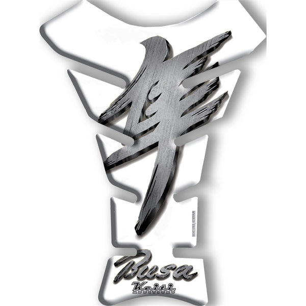 Keiti Hayabusa Clear with Silver Emblem Tank Pad