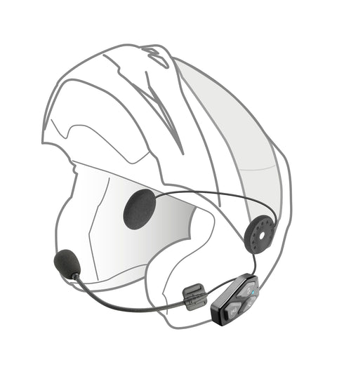 Interphone U-Com 3 Bluetooth Headset (Twin Pack)