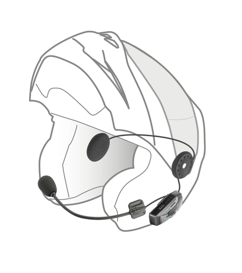 Interphone UCOM8R Bluetooth/Mesh Headset - Single Unit