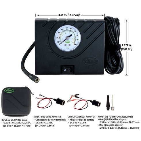 Slime Power Sport Tyre Inflator