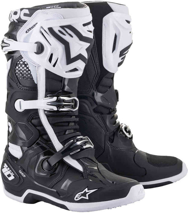 Alpinestars Tech 10 Boots - Black/White