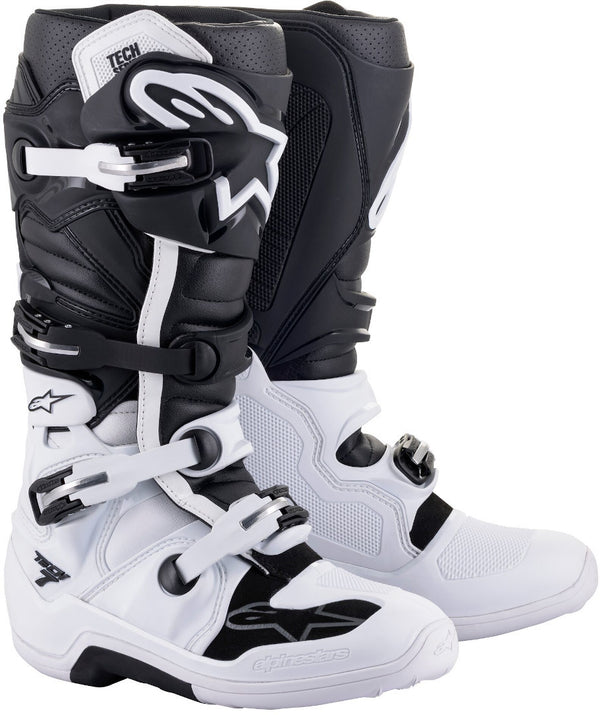Alpinestars Tech 7 Boots - White/Black