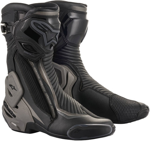 Alpinestars S-MX Plus V2 Boots - Black/Dark Grey