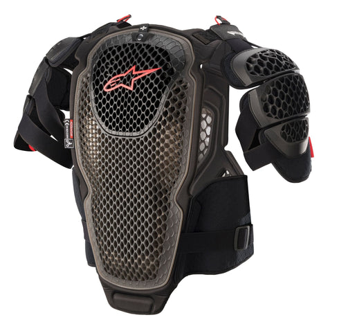 Alpinestars A-6 Chest Protector - Black/Anthracite/Red