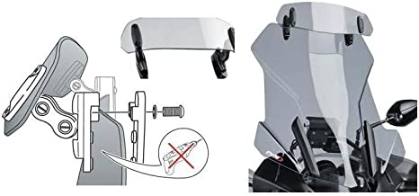 Multi Adjustable with Clip on Bracket Screen Extender - Clear (277mm)