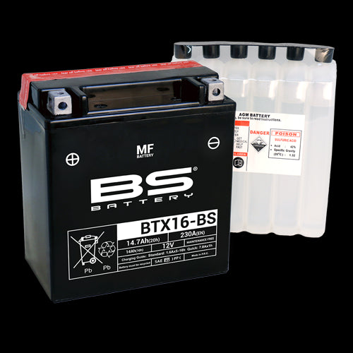 BS M/Free Battery - BTX16-BS