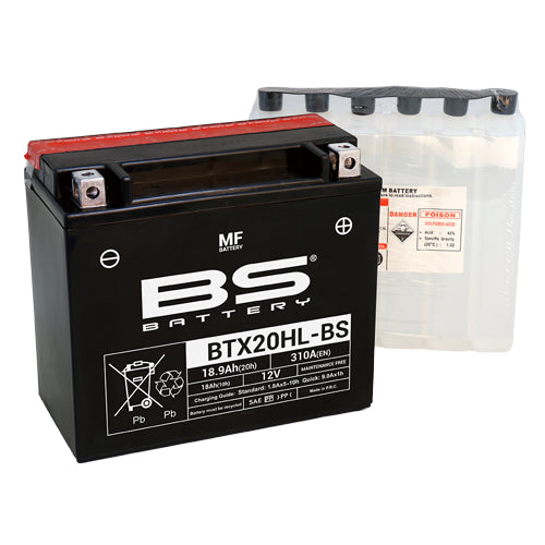 BS M/Free Battery - BTX20HL-BS