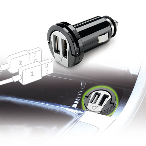 Interphone Micro Dual USB Car Charger
