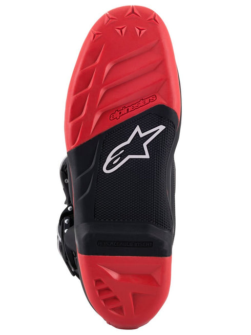 Alpinestars Tech 7 Boots - Black/Charcoal Grey/Red