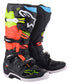 Alpinestars Tech 7 Boots - Black/Yellow Fluo/Red Fluo