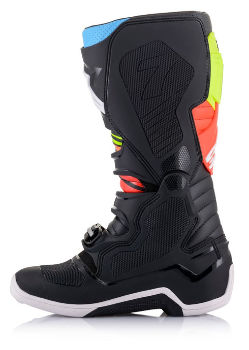 Alpinestars Tech 7 Boots - Black/Yellow Fluo/Red Fluo