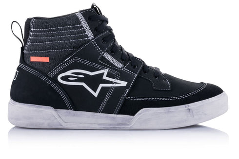 Alpinestars Ageless Riding Shoes - Black/White/Charcoal Grey