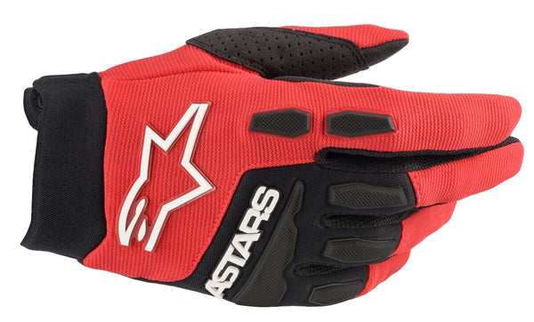 Alpinestars 2023 Full Bore Gloves - Bright Red/Black