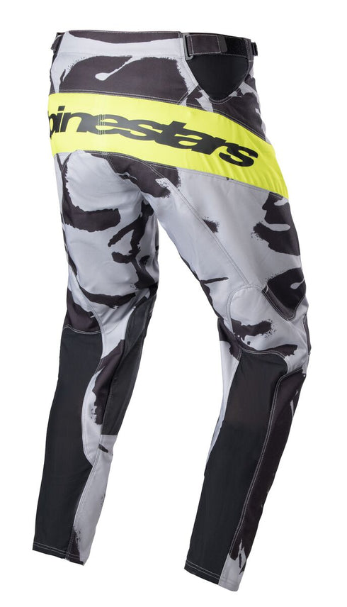 Alpinestars Racer Tactical Pants - Cast Grey Camo/Yellow Fluo