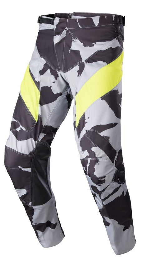 Alpinestars Racer Tactical Pants - Cast Grey Camo/Yellow Fluo