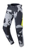 Alpinestars 2023 Youth Racer Tactical Pants Cast Grey Camo Yellow Fluo