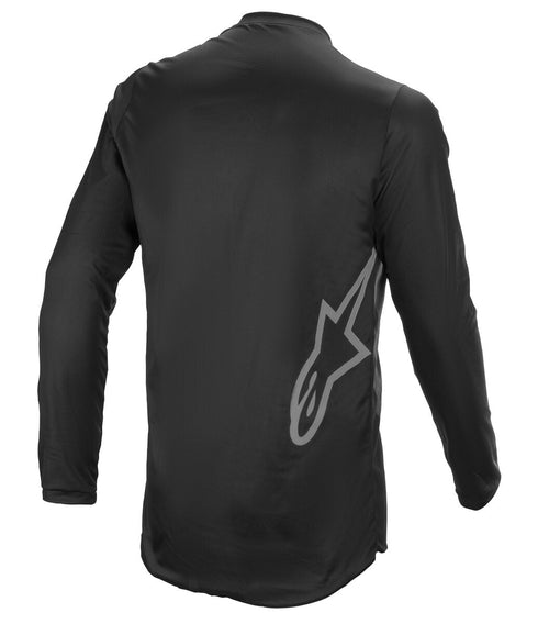 Alpinestars 2024 Fluid Graphite Jersey - Black/Dark Grey