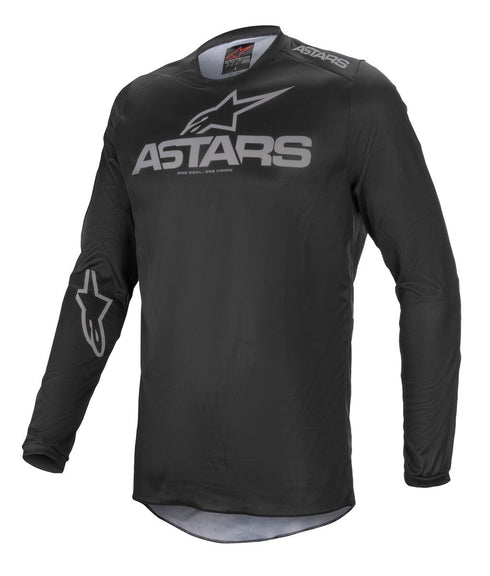 Alpinestars 2024 Fluid Graphite Jersey - Black/Dark Grey