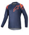 Alpinestars 2023 Youth Racer Narin Jersey - Night Navy/Hot Orange