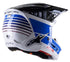 Alpinestars Supertech M5 Speed Helmet - White/Dark Blue/Red