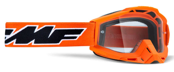FMF Powerbomb OTG Goggle - Rock Orange Clear