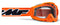 FMF Powerbomb OTG Goggle - Rock Orange Clear