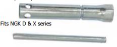 Motrix Spark Plug Wrench - Long Reach