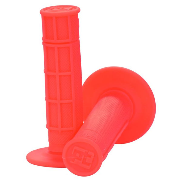 Pro Taper 1/2 Waffle Grip - Neon Red