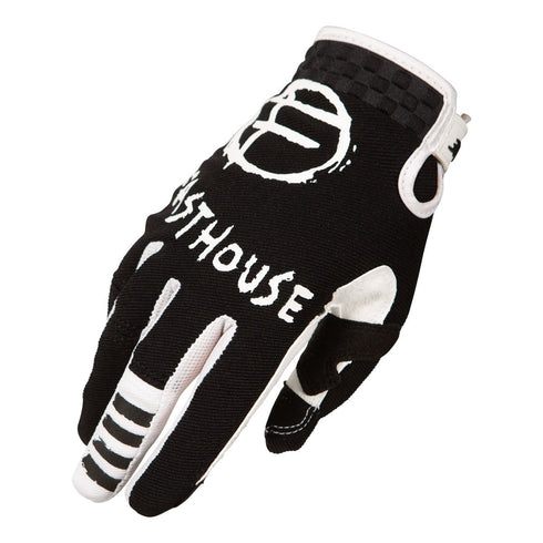 Fasthouse Speed Style Punk Youth Gloves - Black/White/Pink