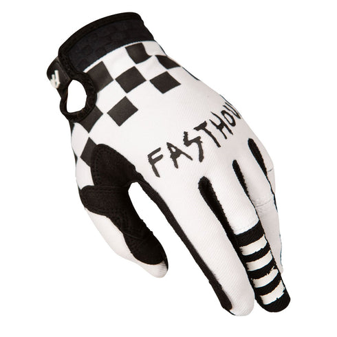 Fasthouse Speed Style Punk Youth Gloves - Black/White/Pink