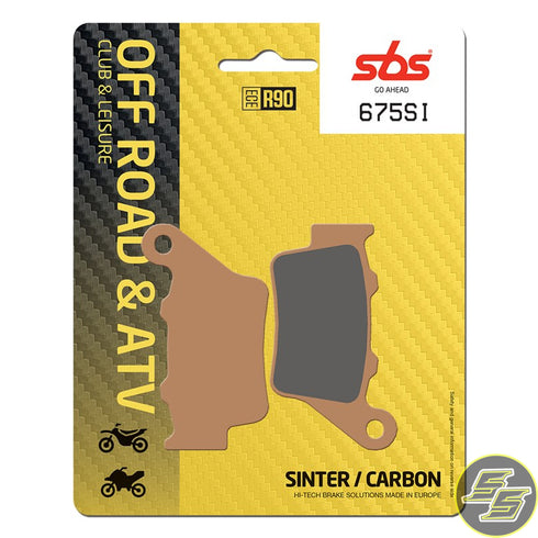 SBS FA208 LS Sinter Brake Pads - Rear