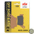 SBS FA208 LS Sinter Brake Pads - Rear