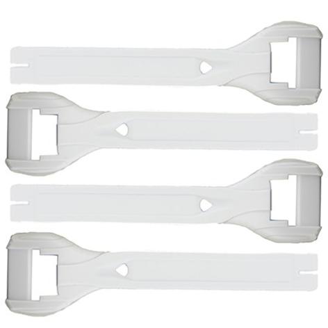 Gaerne SG 10 Long Strap 4 Pack - White