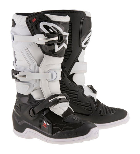 Alpinestars Youth Tech 7S Boots - Black/White