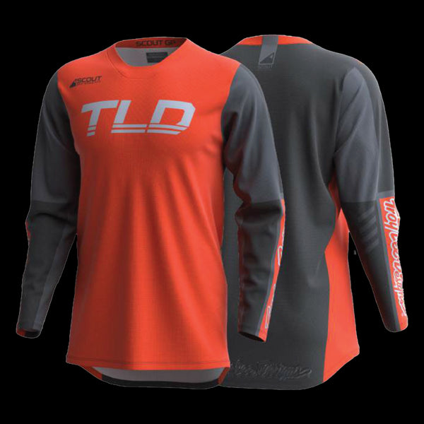 Troy Lee Designs Scout GP Jersey Recon Neon Orange/Grey