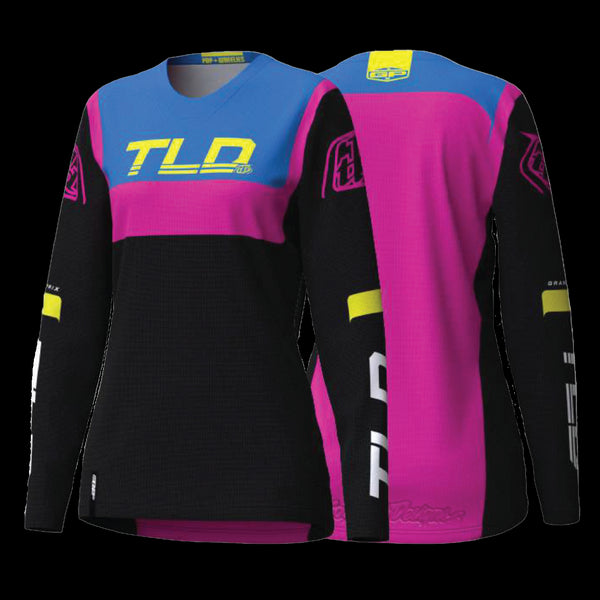 Troy Lee Designs Womens GP Jersey Brazen Black