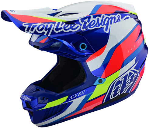 Troy Lee Designs SE5 Omega Helmet W/Mips Blue