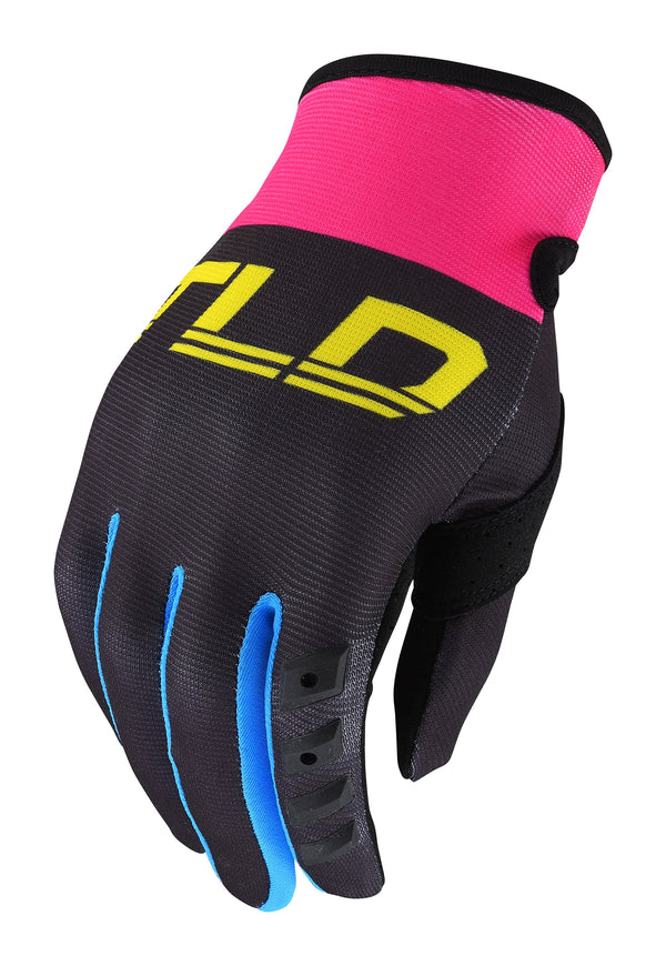 Troy Lee Designs Womens GP Gloves - Black/Yellow