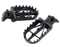 Dirt Freak Wide Foot Pegs - CrMo MID KTM SX/SXF16 - Black