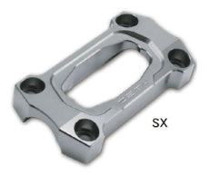 ZETA OPTION UPPER BAR CLAMP SX W:80MM