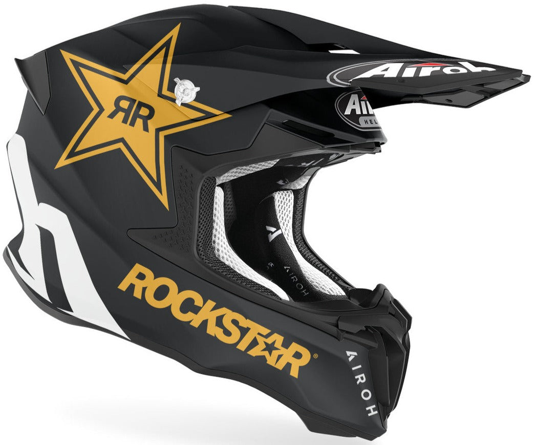 airoh aviator rockstar helmet 3 22 XL Automotive Airoh Aviator 3 Helmet The Airoh Aviator 3 Helmet is built for riders who want confidence AIROH AVIATOR 3 ROCKSTAR 22