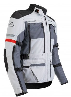 Acerbis X-Tour CE Jacket - Light Grey — Motorcycle Gear (image 1 of 3)