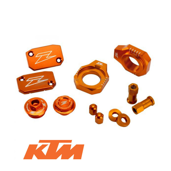 Zeta Billet Kit KTM 250XC-W/EXC (06-22), 300EXC/XC-W(06-22), 350EXC-F(12-22), 450EXC(07-22) Orange